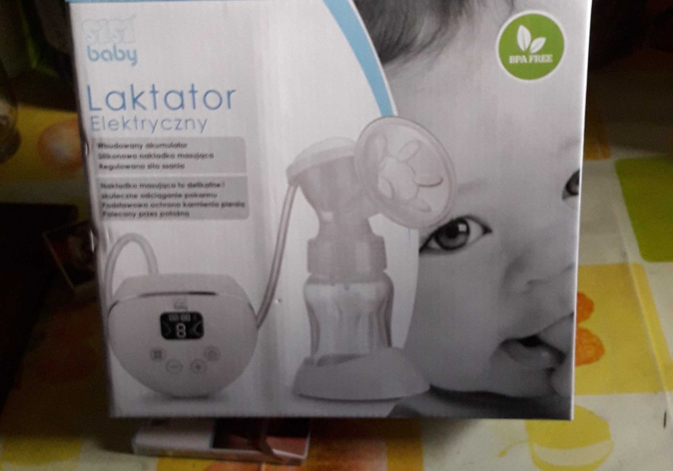 Laktator elektryczny sisi baby komplet karton wysylka