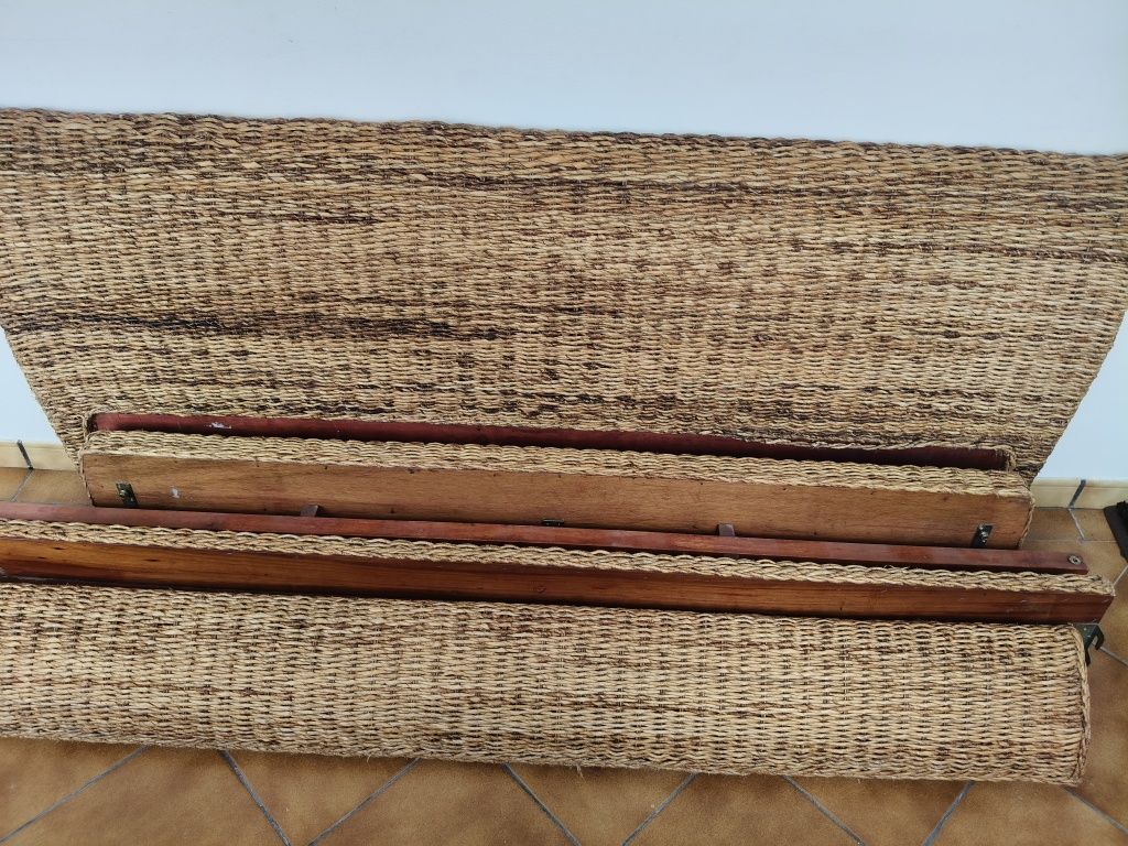 Cama casal Rattan