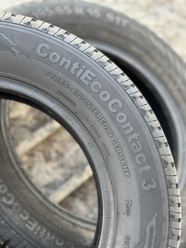 195/65 R15 Continental EcoContact3 2021 рік 6.9мм