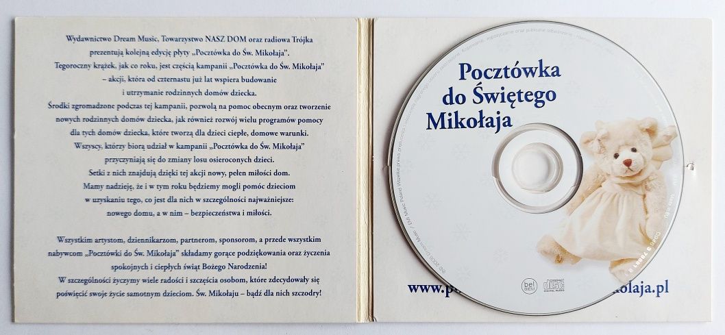 Kolędy Pocztowka Do Św Mikołaja 2006r