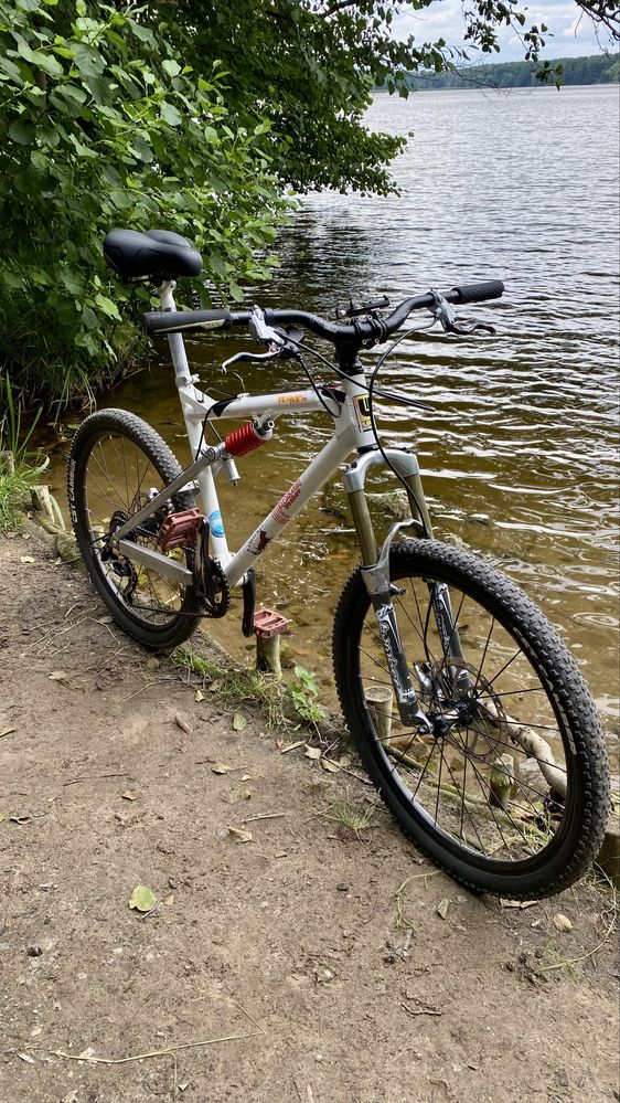 Rower Retro Full MTB Enduro - hydraulika air forks - handmade frame