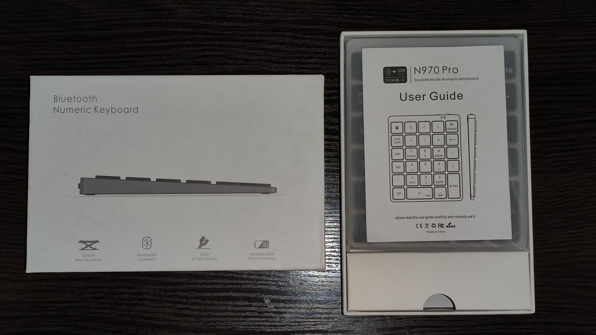 Num pad/Numeric keyboard/USB hub/Нампад/Нампед/мембрана/n970