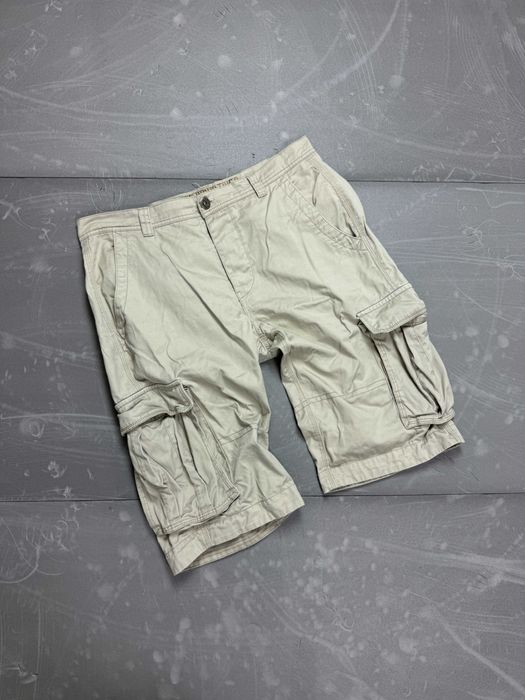 Vintage cargo szorty oversize (L/XL) 90s 80s y2k retro denim outdoor