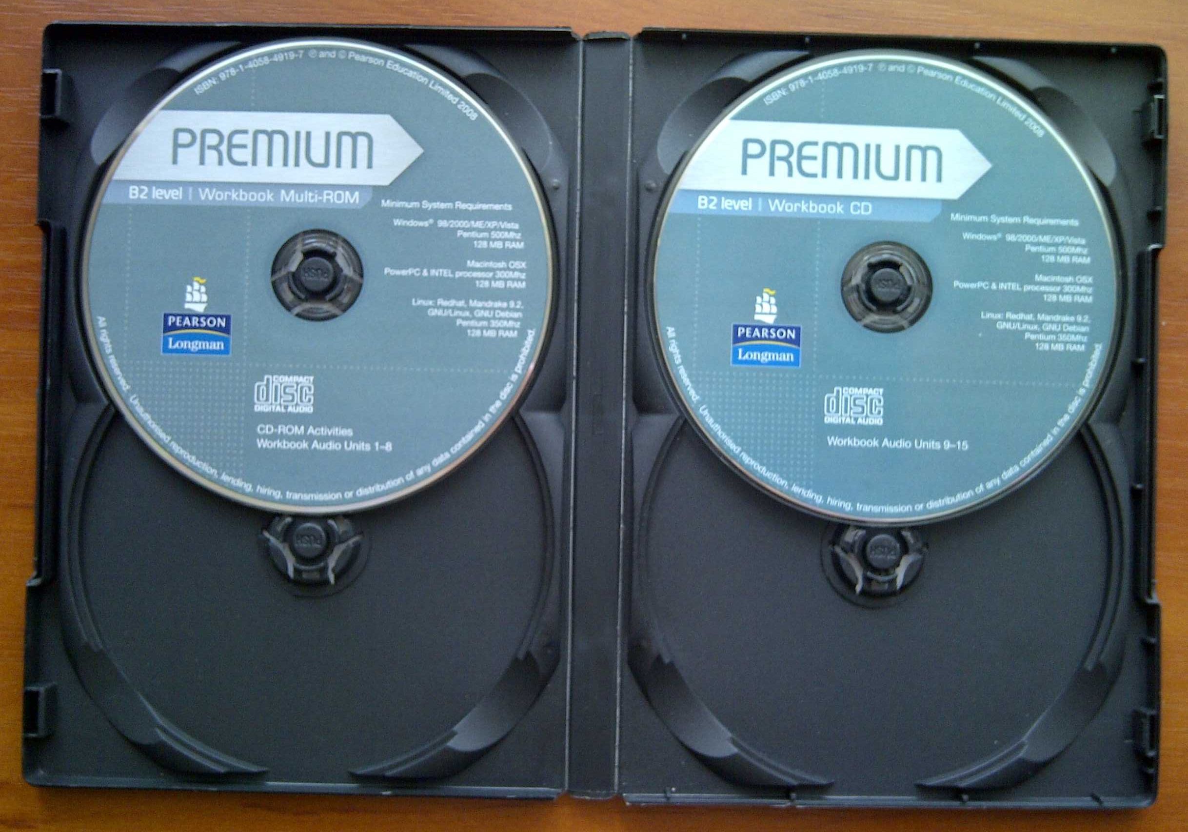 Premium B2 level ( Workbook CD )