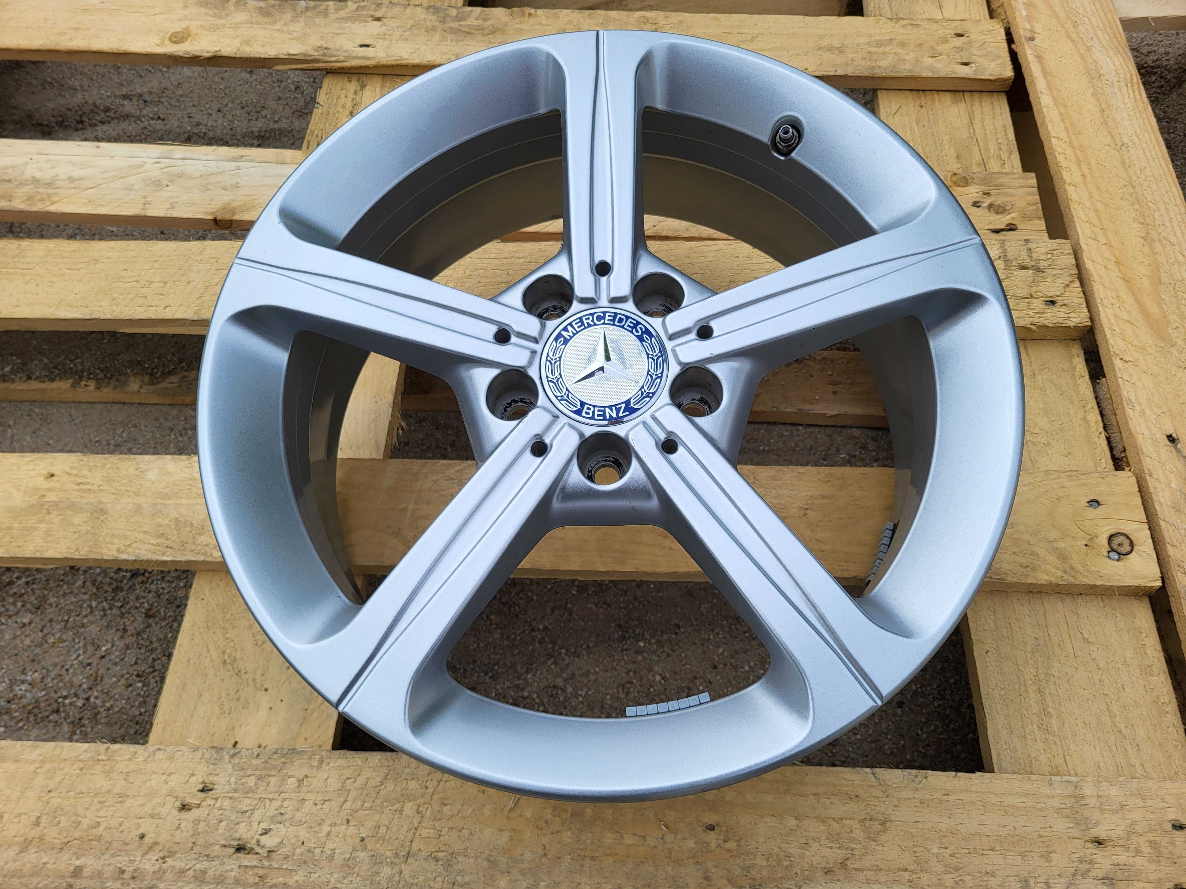 [871] Felgi aluminiowe Oryginał MERCEDES 17 Cali 5x112 ET44 +Czujniki