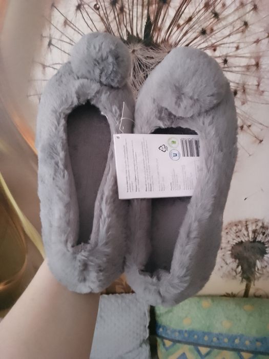 Kapcie damskie CLEVÉ rozmiar 36-37
