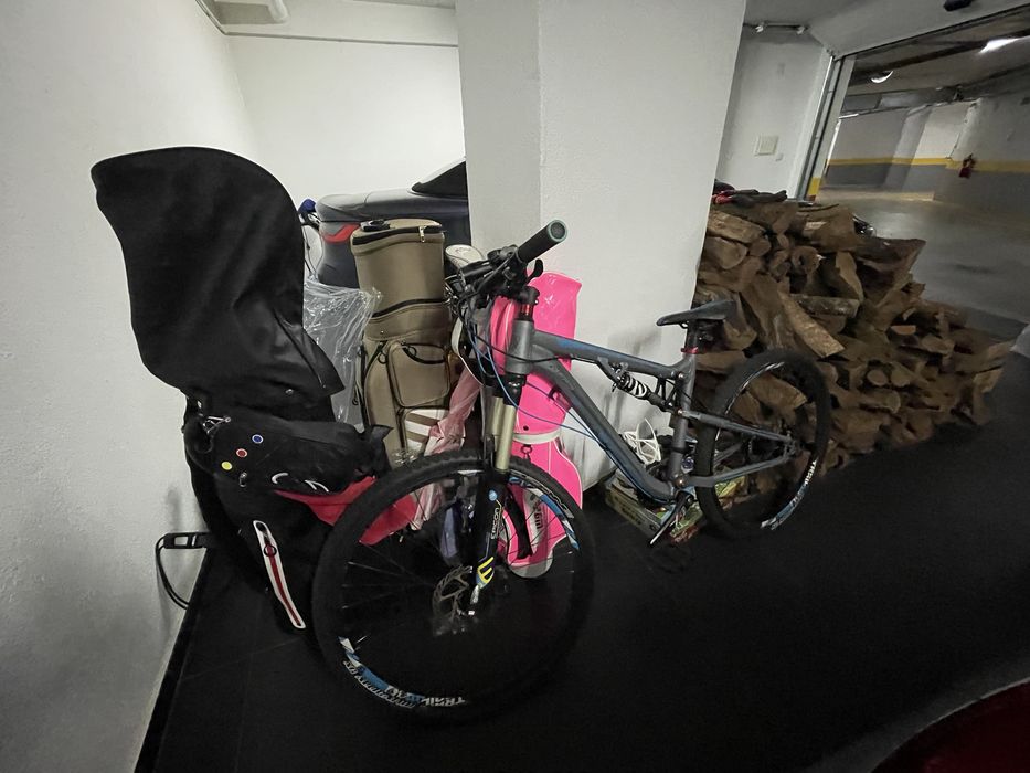 Bicicleta berg en bom estado e usada 1x. Para desocupar