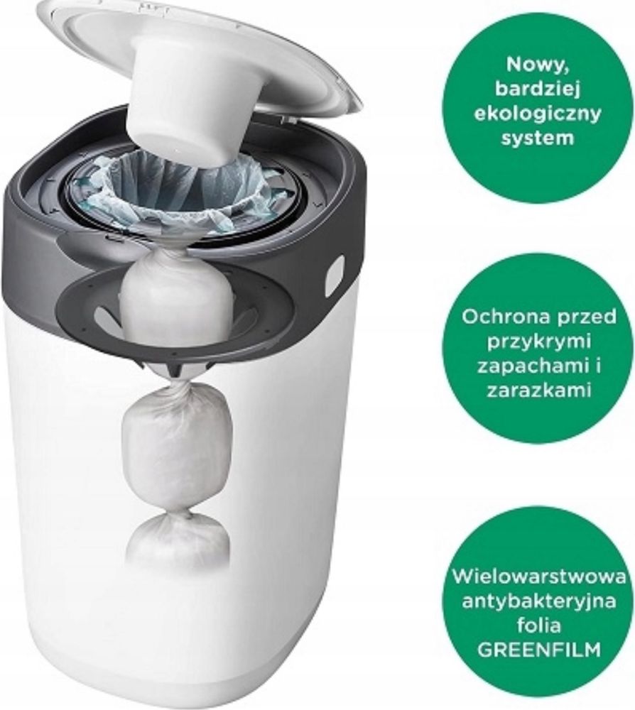Kosz kompaktowy Pojemnik na zużyte • Pieluchy • Tommee Tippee Twist