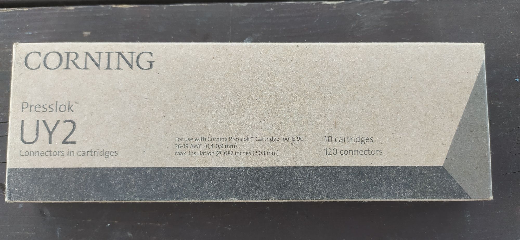 CORNING UY2 skoszloki 2 opakowania (240szt)