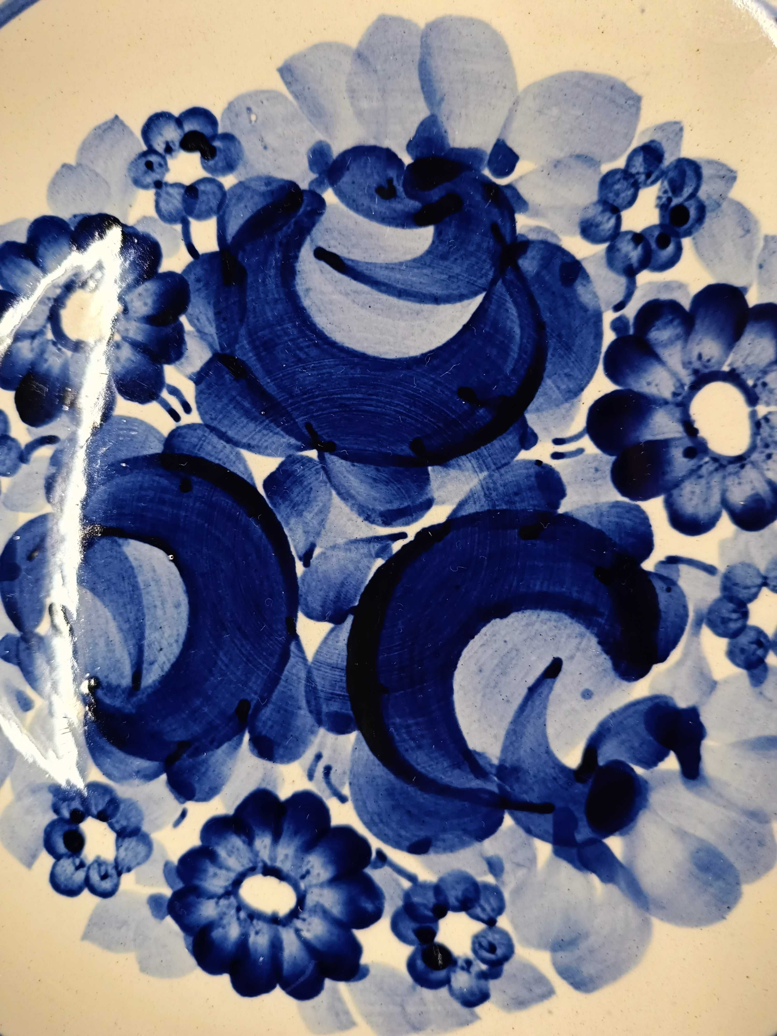 Talerze ozdobne - porcelana - Fajans Włocławek