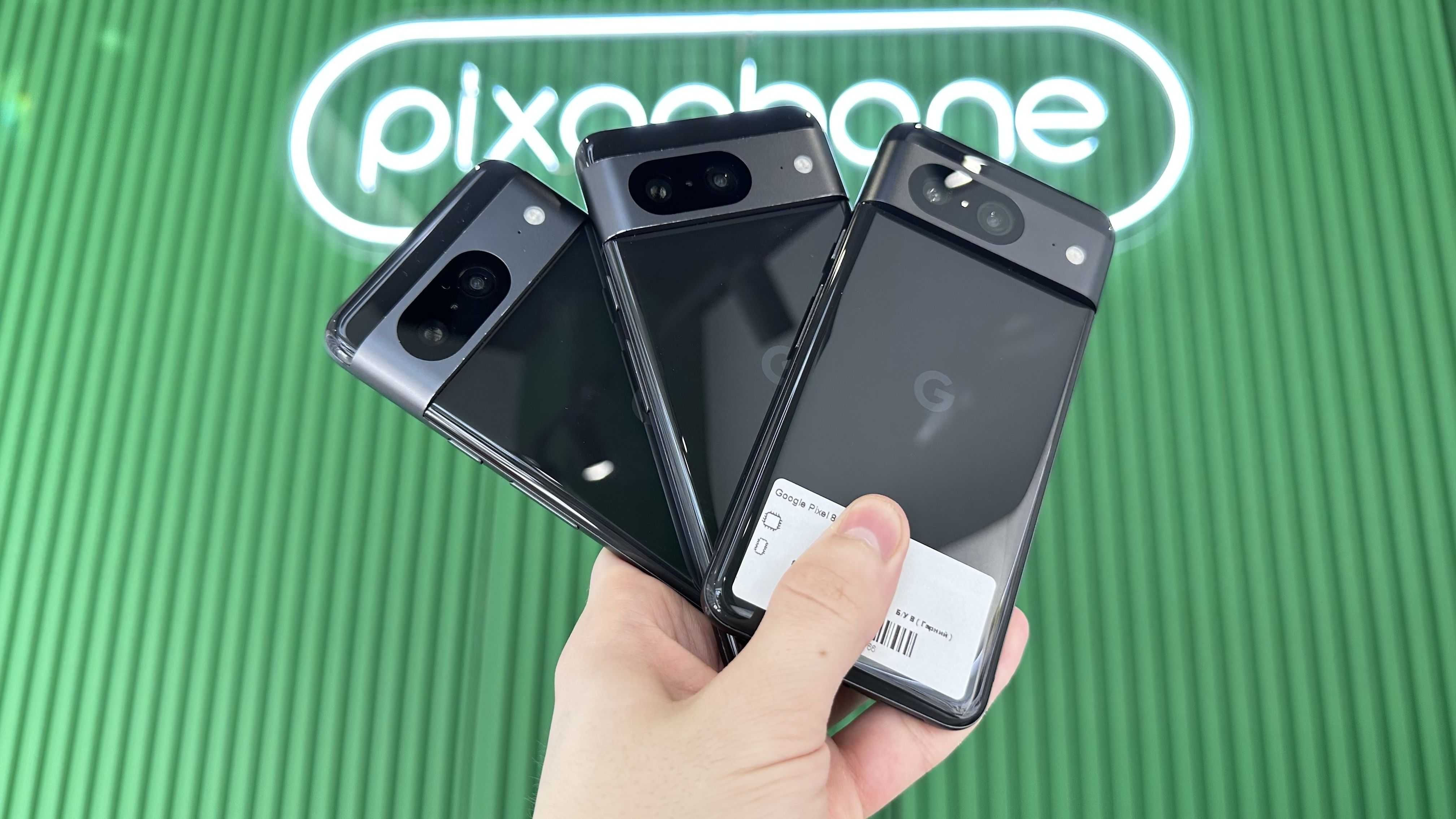 Оплата частинами 0% Google Pixel 8 8/128GB Obsidian/Hazel Гарантія