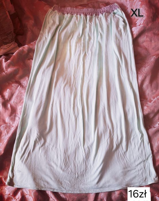 Długa letnia spódnica spódniczka rozmiar XL