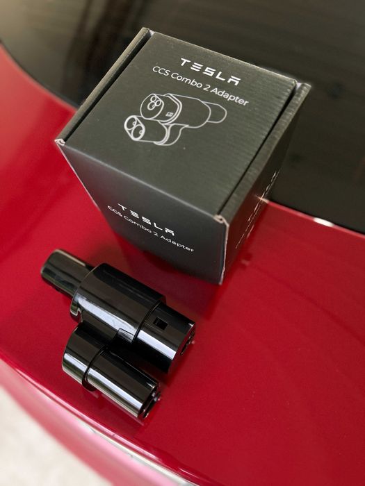 Tesla CCS 2 adapter supercharger перехідник адаптер NACS CCS2 Plaid