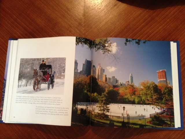 Livro "New York City" c/ excelentes fotografias. Capa dura.