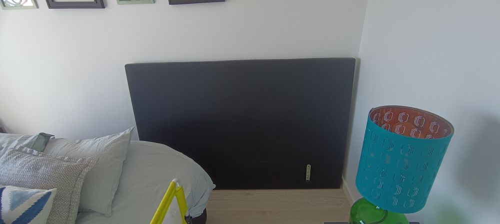Cabeceira cama Preto Napa