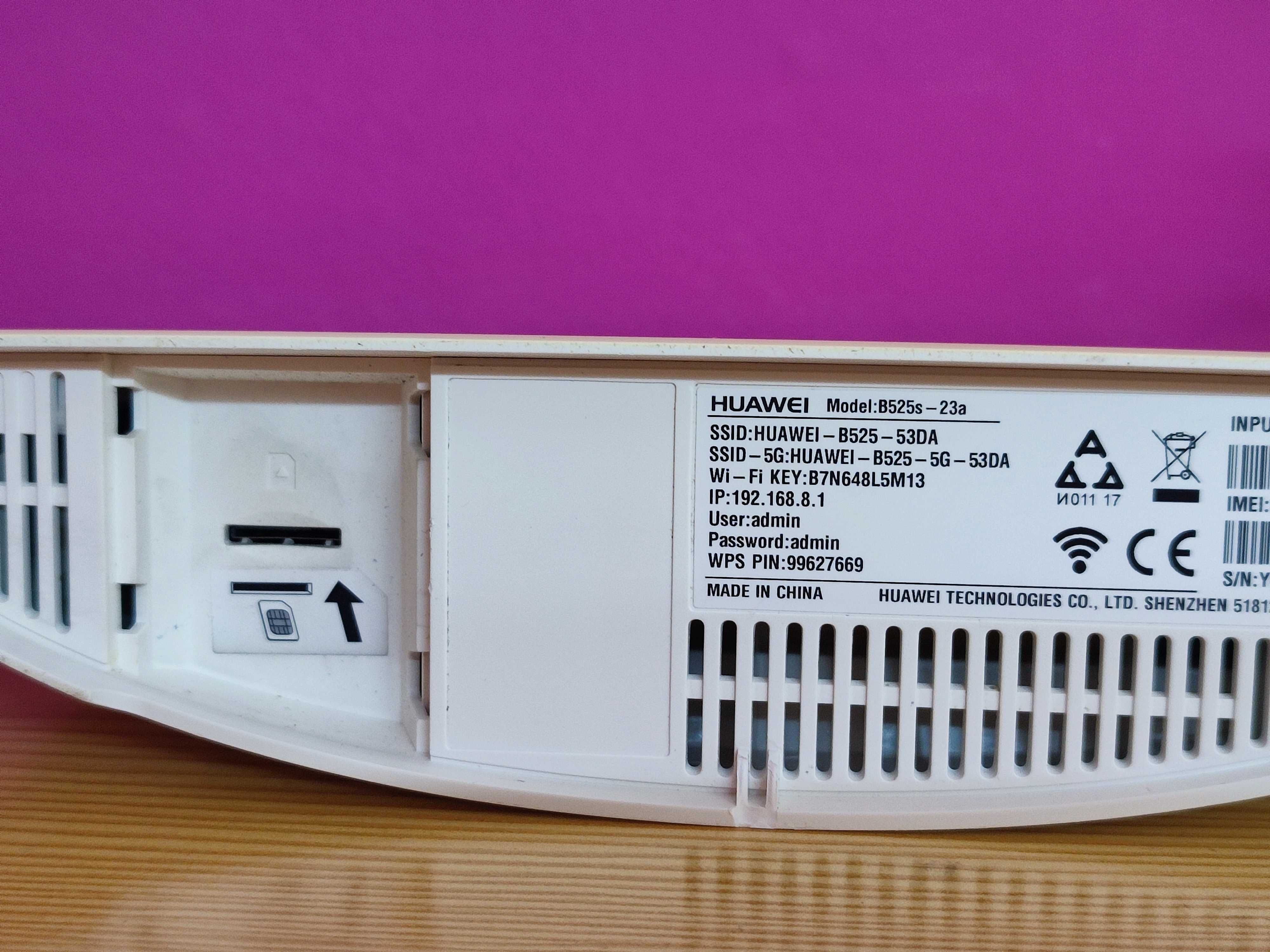 Router Huawei B525 4G WiFi