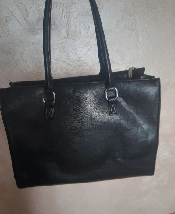 Czarna torebka witchen pikowana