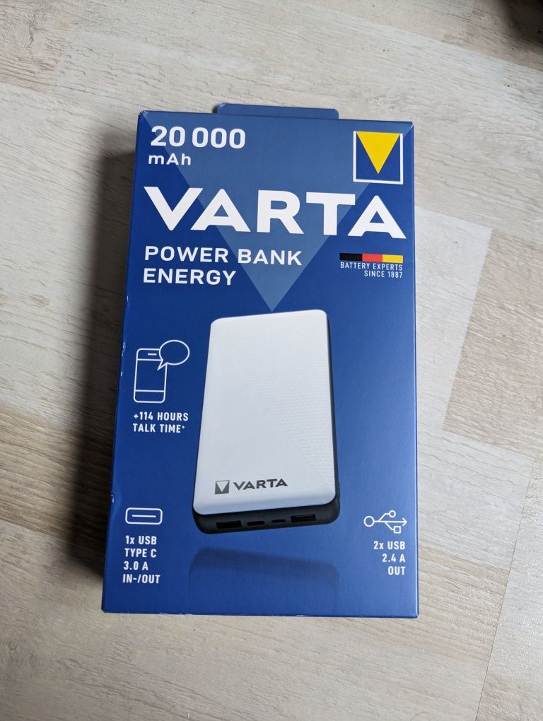 Varta 20000 / Power bank павербанк Европа