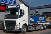 Volvo FH 500  Autotransporter, Laweta, Przewóz maszyn, Volvo FH 500