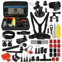 Pack Acessórios Gopro DJI - 53 em 1 -Mala Grande- Novo