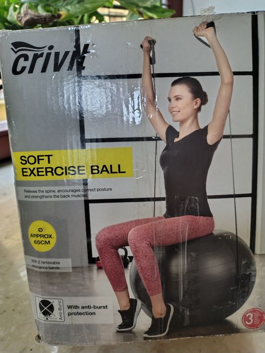 Piłka rehabilitacyjna z rączkami dobra dla kobiet w ciąży