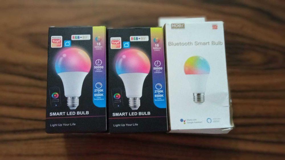 PACK 3 Lâmpadas Inteligentes