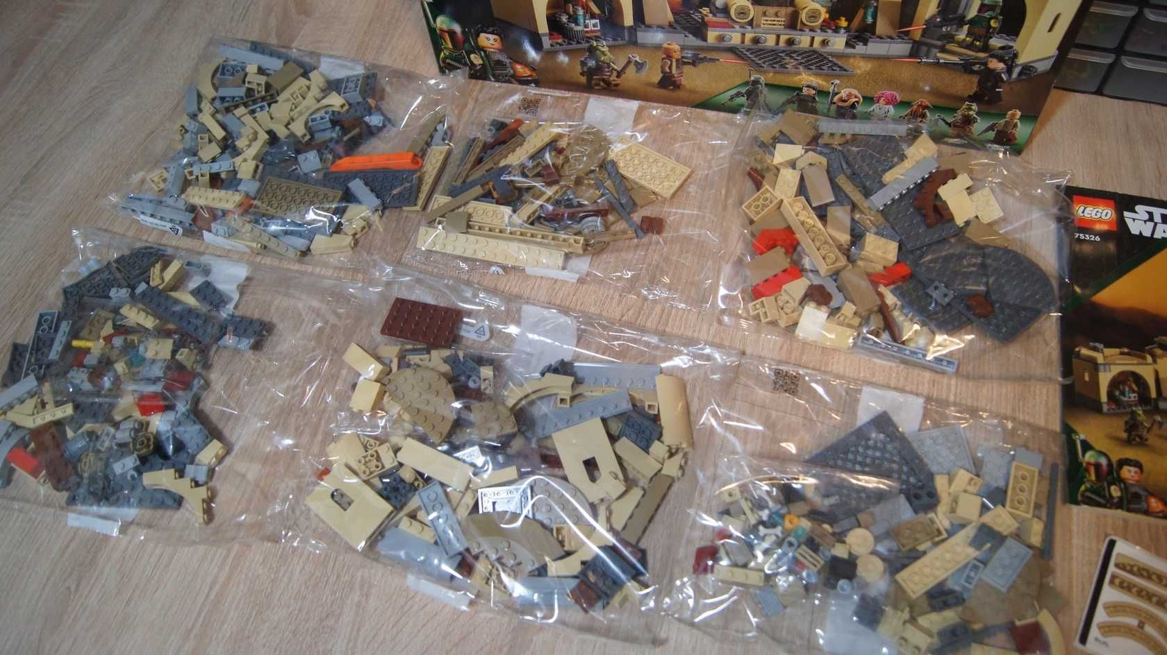Lego Star Wars 75326 Boba Fett's Throne Room BRAK FIGUREK NOWY