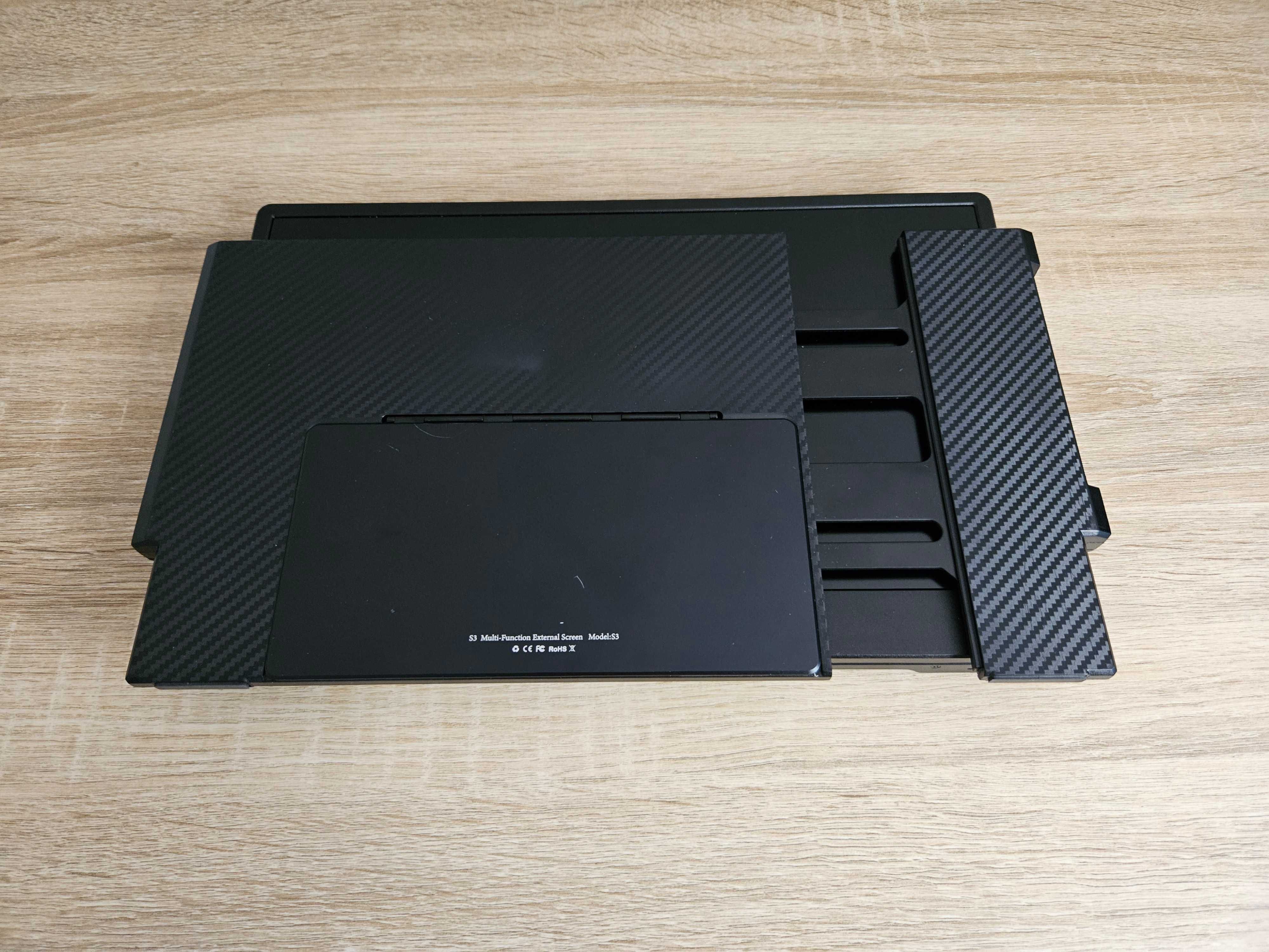 Портативный монитор KEFEYA S3 14"с Двумя дисплеями FHD|IPS|USB C|HDMI