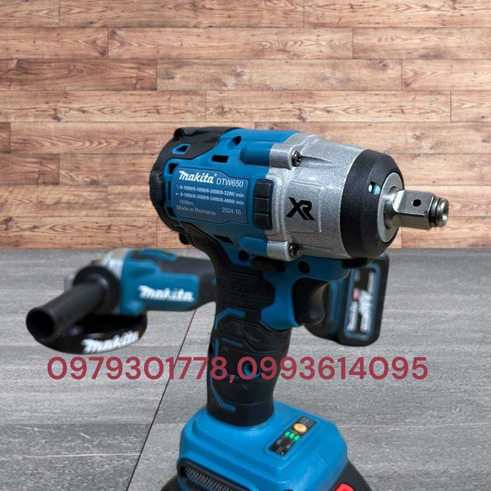 Акумуляторний Набір Makita 2/1 Гайковерт DTW650 + Болгарка DGA504 36V