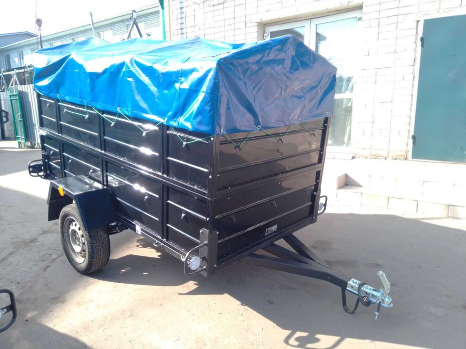 СПЕЦ перевізник причіп із заводу 2500*1300 посилений одновісний