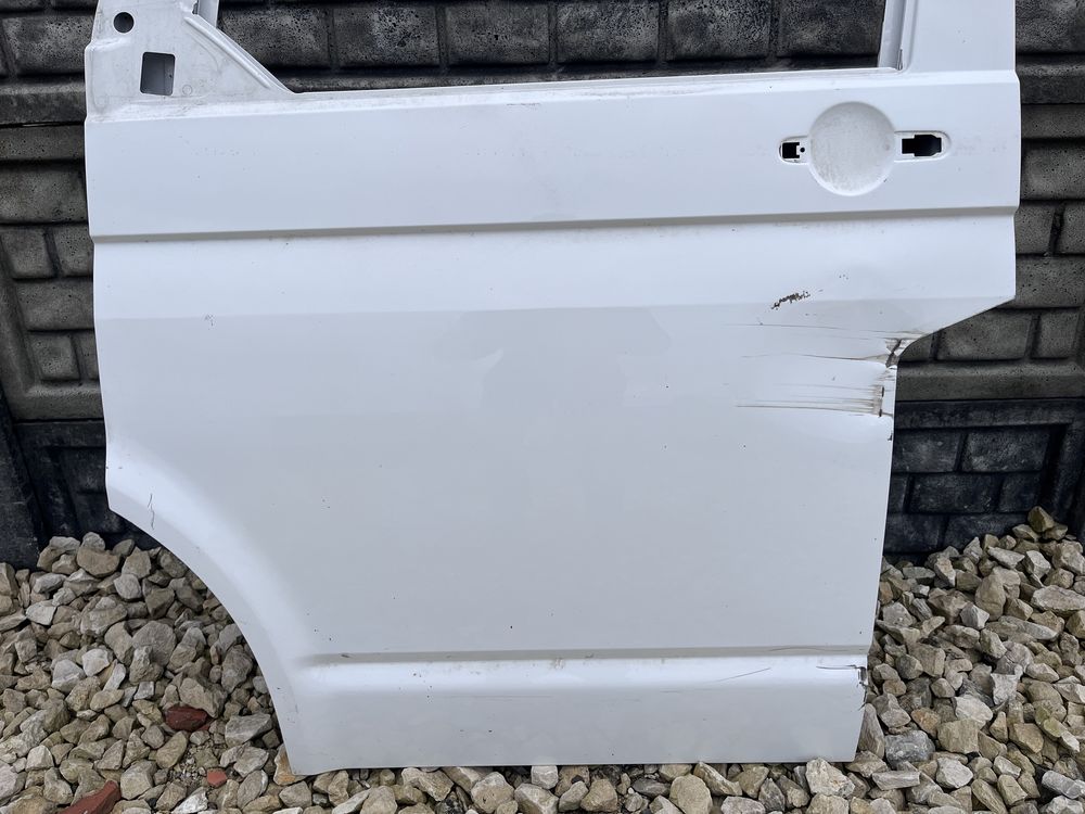 Drzwi lewe przednie bez rdzy biale VW Transporter T5 / T6 oryginal
