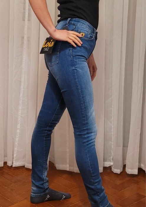 Calça de ganga mulher