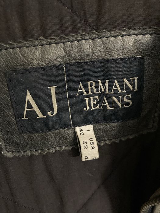 Casaco pele Armani Jeans