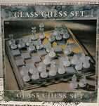 Jogo Xadrez em Vidro / Glass Chess Set