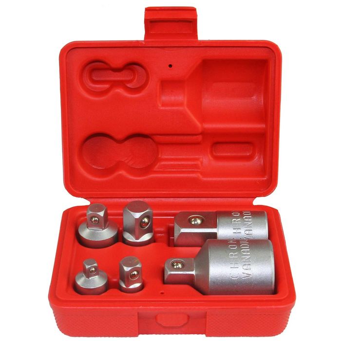 Adaptery redukcyjne REDUKCJE UDAROWE 6 el. zestaw walizka 2082