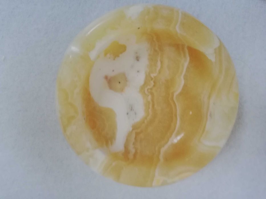 Cinzeiro em alabastro