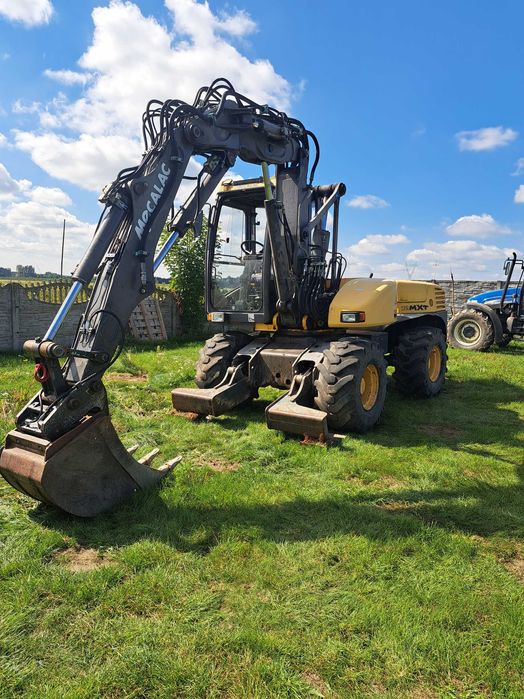 Koparko ładowarka Mecalac 12 mxt komplet łyżek