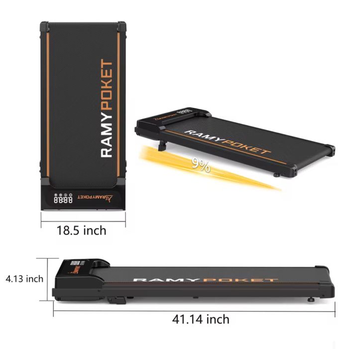 Bieżnia domowa przenośna, pod biurko Walking pad