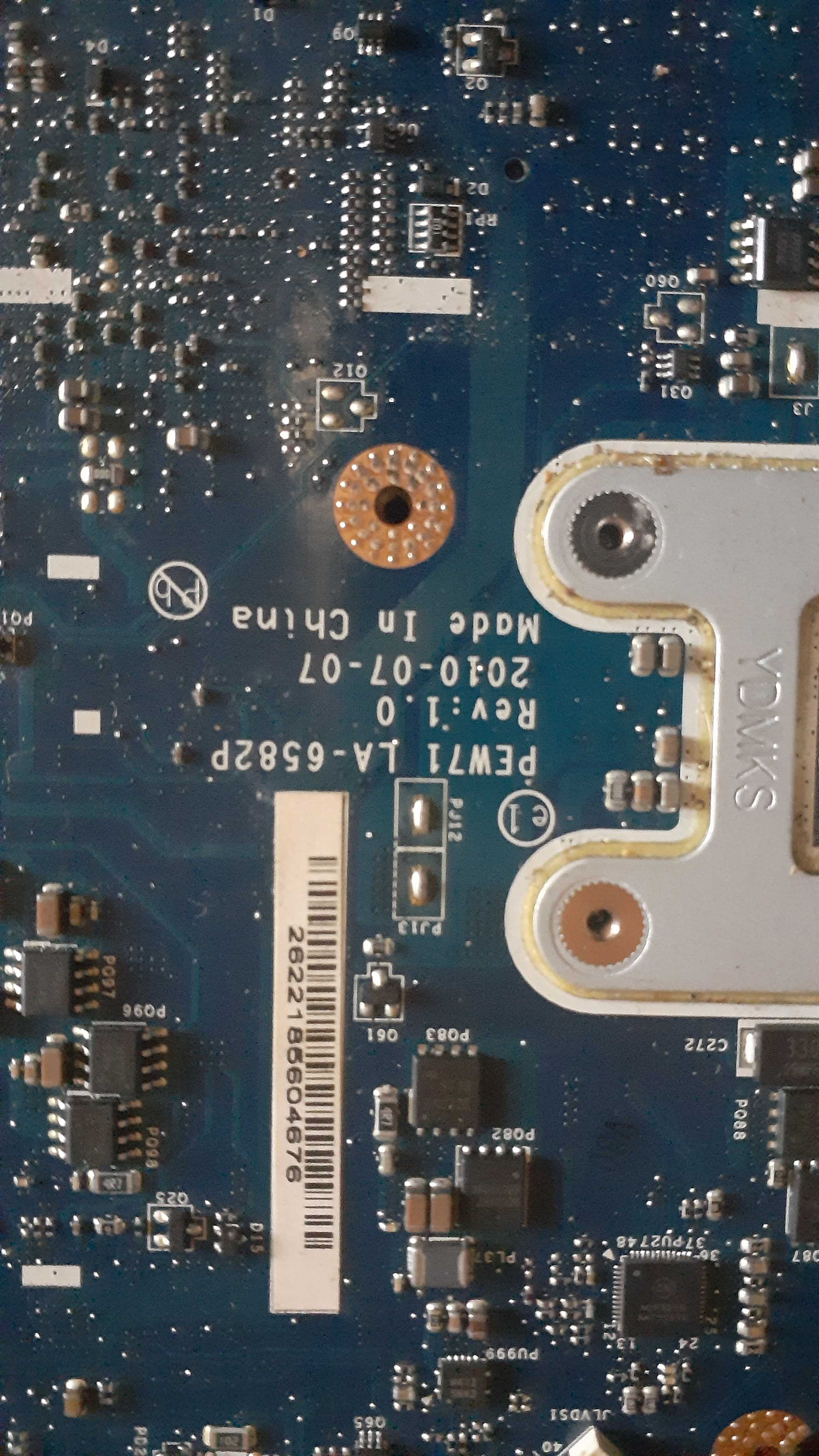 Płyta główna od laptopa Acer Aspire 5742 + chłodzenie w pałni sprawna