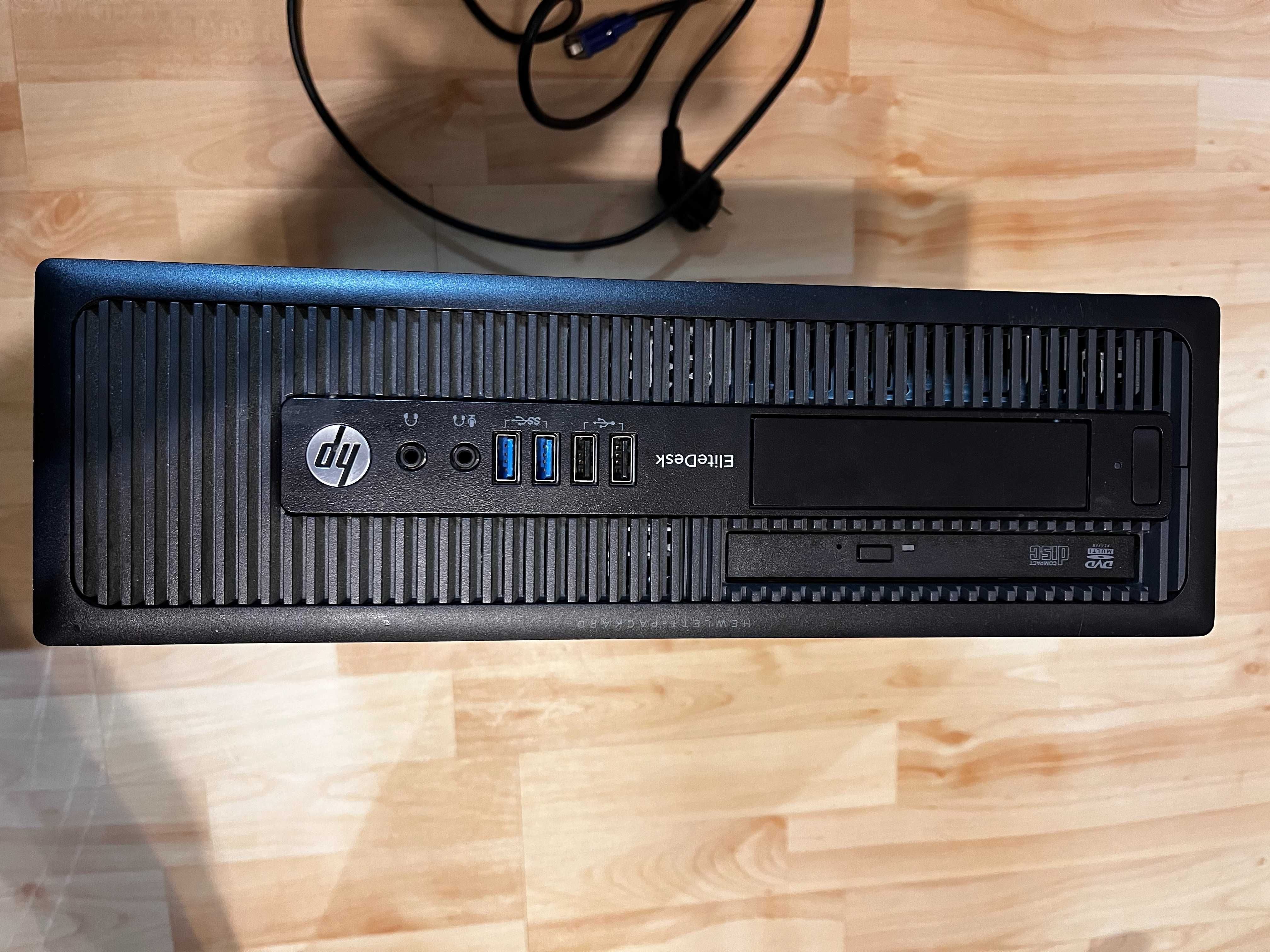 komputer stacjonarny biurowy HP intel i5 SSD