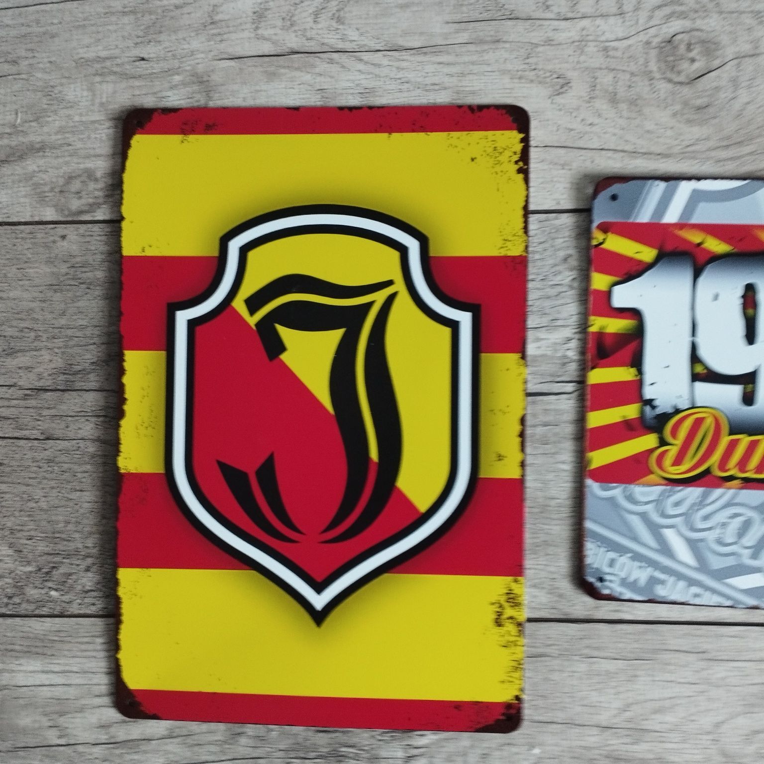 Jagiellonia tabliczki metalowe