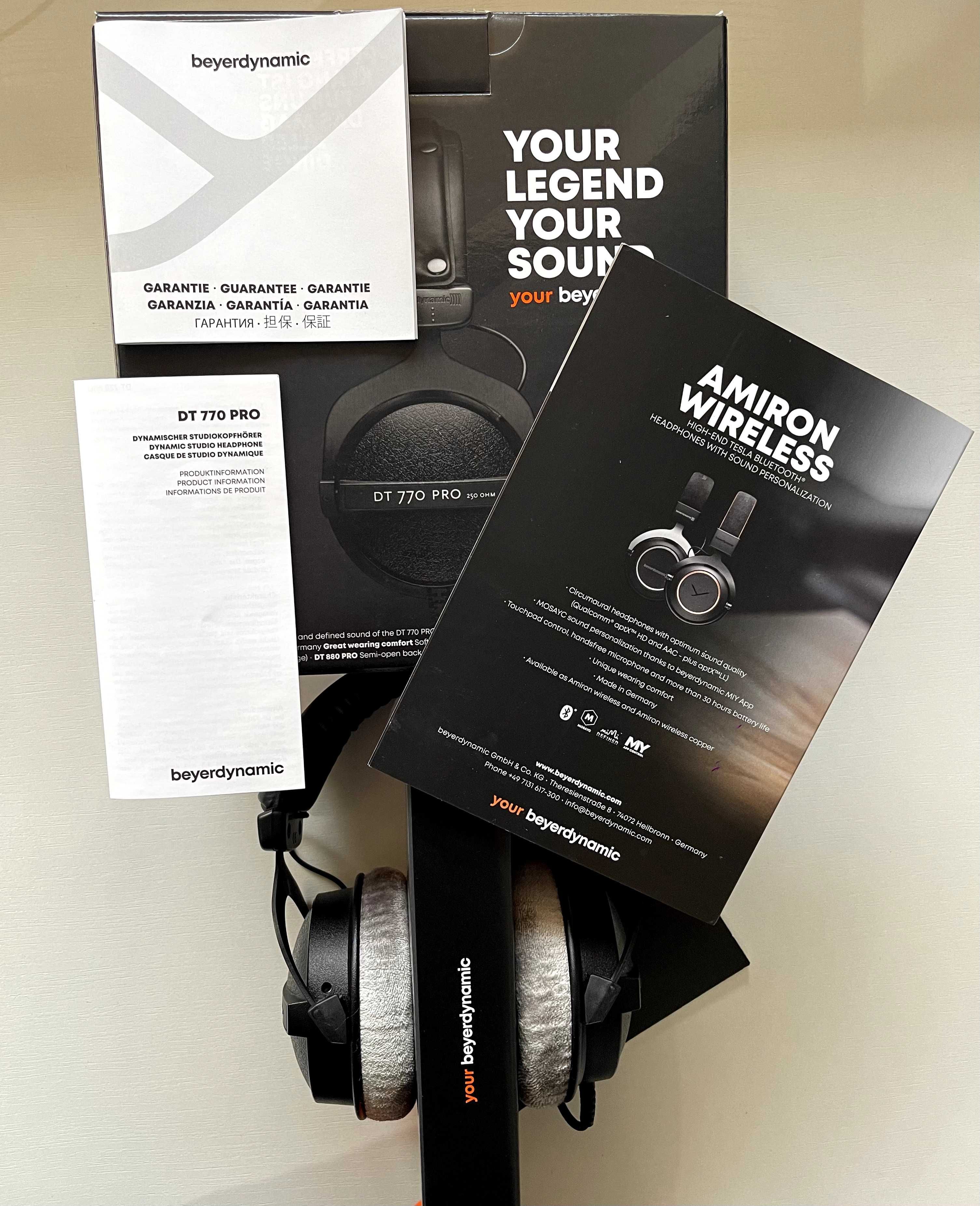 Продам нові навушники Beyerdynamic DT 770 PRO 250 OHM