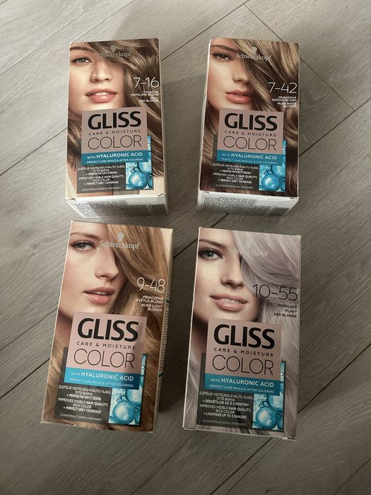 Розпродаж Фарба для волосся Syoss Gliss Color 7.1 10.55 7.16 7.42 9.48