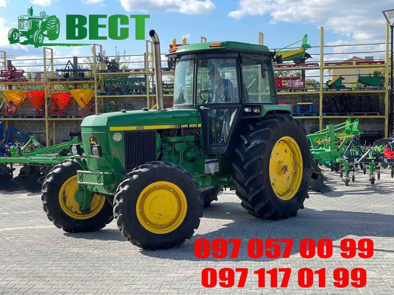 John Deere 4230 трактор