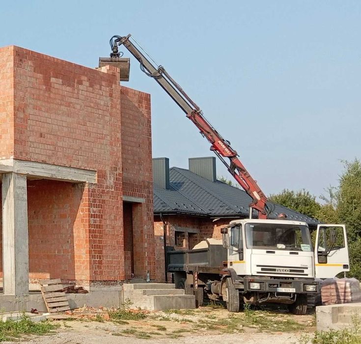 Маніпулятор, вантажні перевезення, кран маніпулятор Львів, самоскид