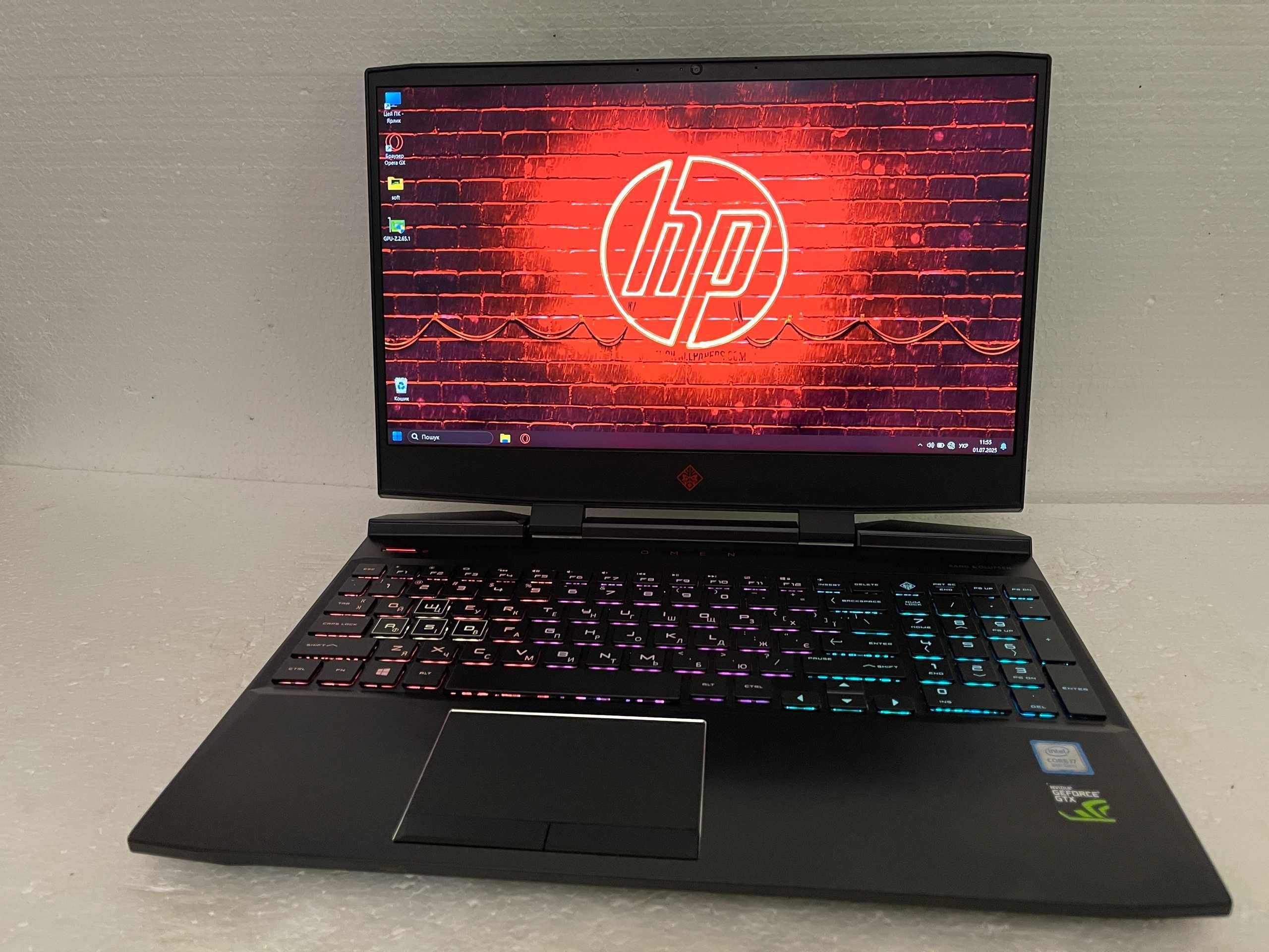 Игровой HP OMEN 15 /Core i7 12" ЯДЕР/ Видео GTX 1060 (6 ГБ)  СТАЛКЕР 2