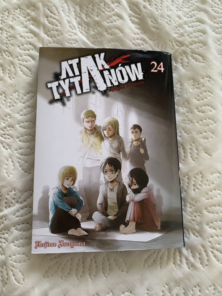 Manga atak tytanów tom 24