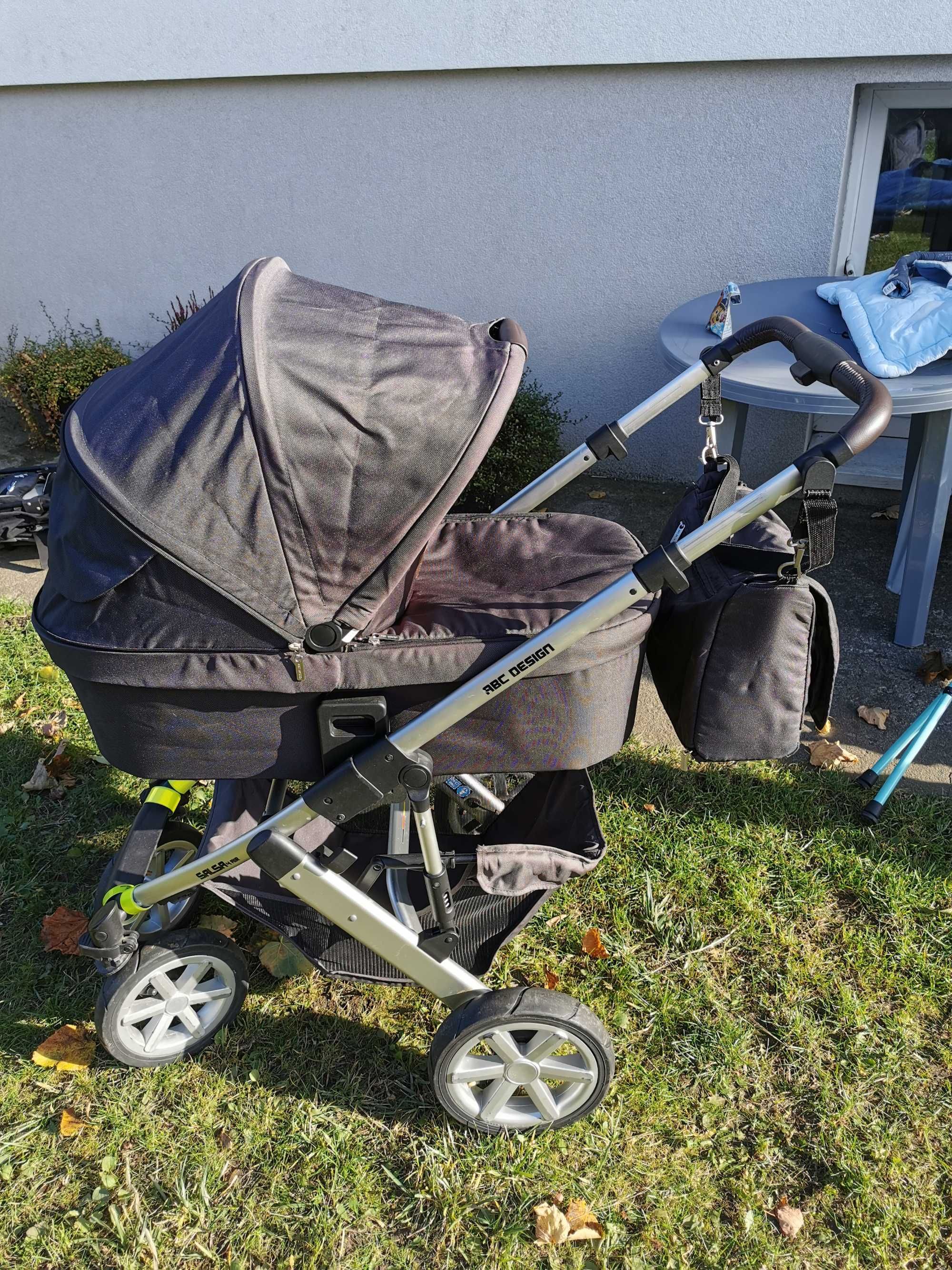 Wózek 2w1 ABC Designe Salsa 4 Air+Nosidełko