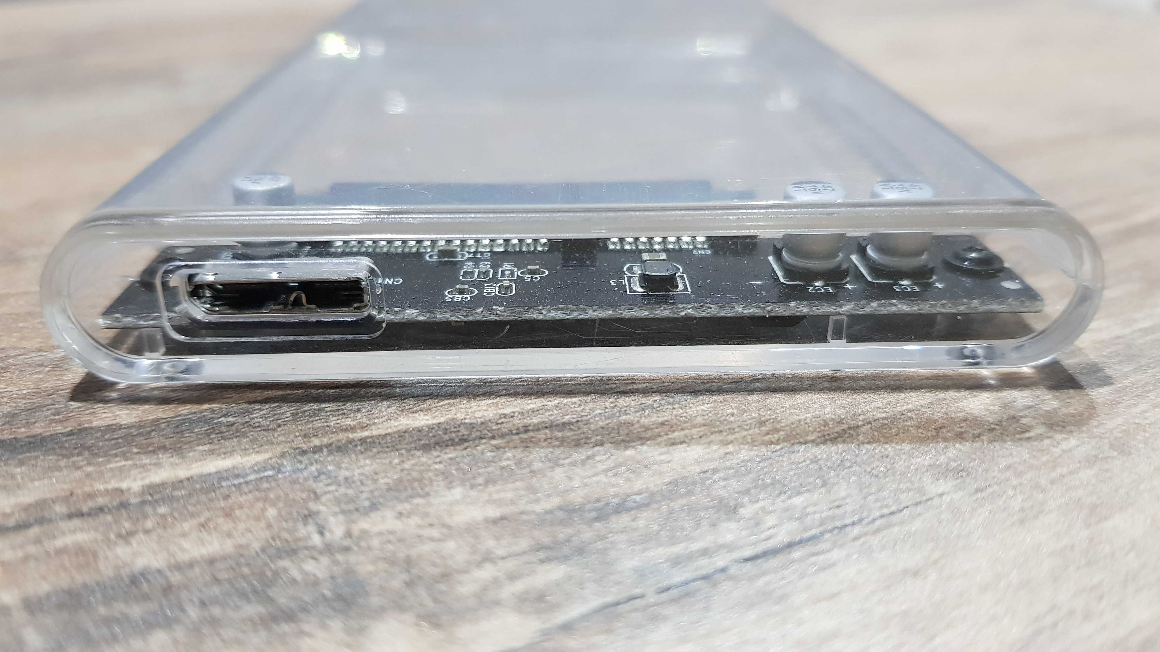 Карман внешний  ORICO   2.5" SATA HDD/SSD USB 3.0 Transparent