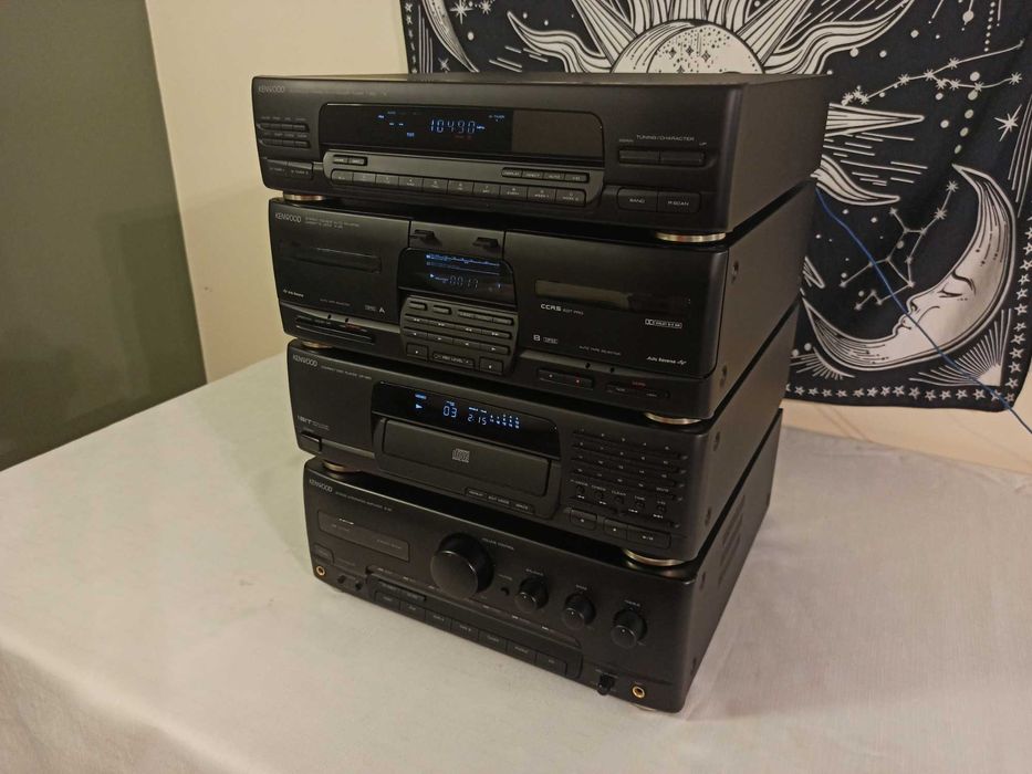 Wieża zestaw Kenwood A-45 DP-950 X-45 T-85L